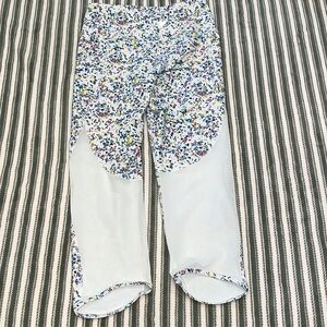 OLD NAVY Women’s Powersoft high-rise go dry capri leggings, size M